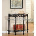 Wooden Console Table, Halfmoon Table